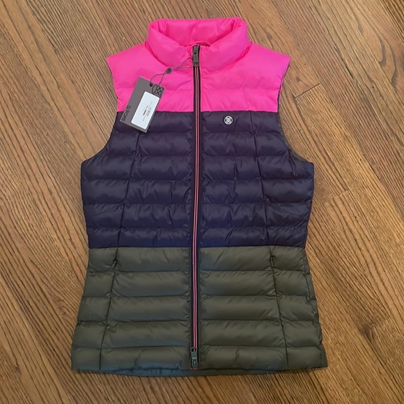 G/FORE Color Block Puffer Vest - RARE - Picture 5 of 8
